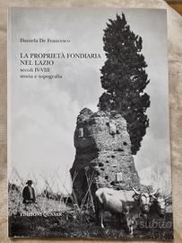 La proprietà fondiaria nel Lazio - Quasar