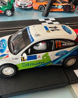 Slot Car Rally FORD FOCUS WRC Scx