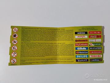 biglietto final mondiale Germania 2006