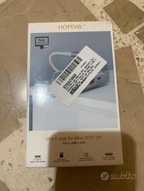 Hub usb per imac 6 in 1