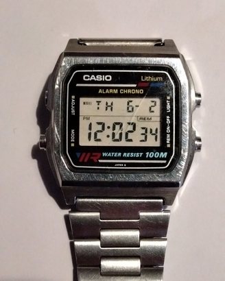 Casio vintage modello W780 wr 100m