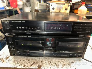 doppia Piastra+radio technics da rivedere