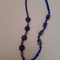 Collana in perle di vetro