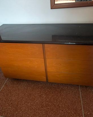 cassettiera legno camera da letto