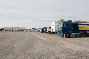 Parcheggio camion bilico