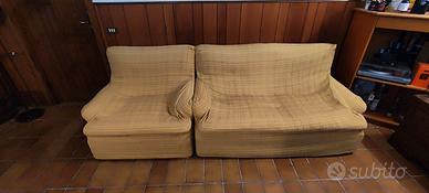 Divano 2 posti più poltrona