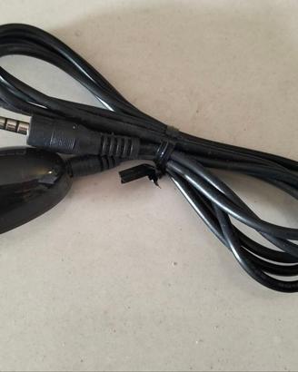 Cavo ricevitore a infrarossi (IR) jack da 3.5 mm.