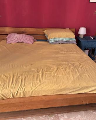 letto KING SIZE con materasso 2 metri x 2 metri