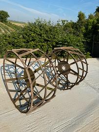 Ruote gabbia trattore