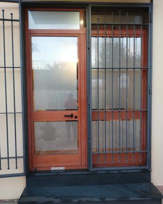 infisso in alluminio 