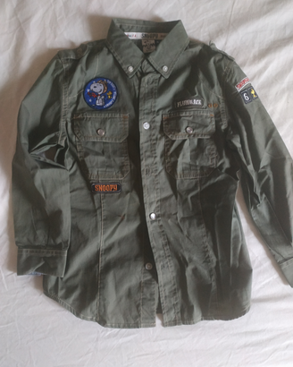 Camicia original marines Snoopy 6 anni