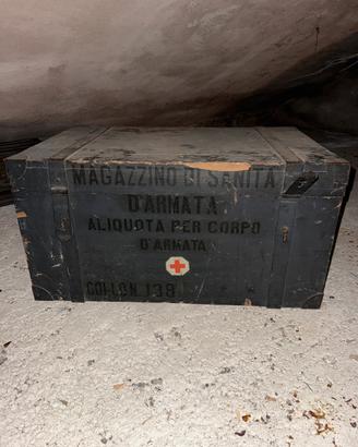Baule sanitario esercito italiano