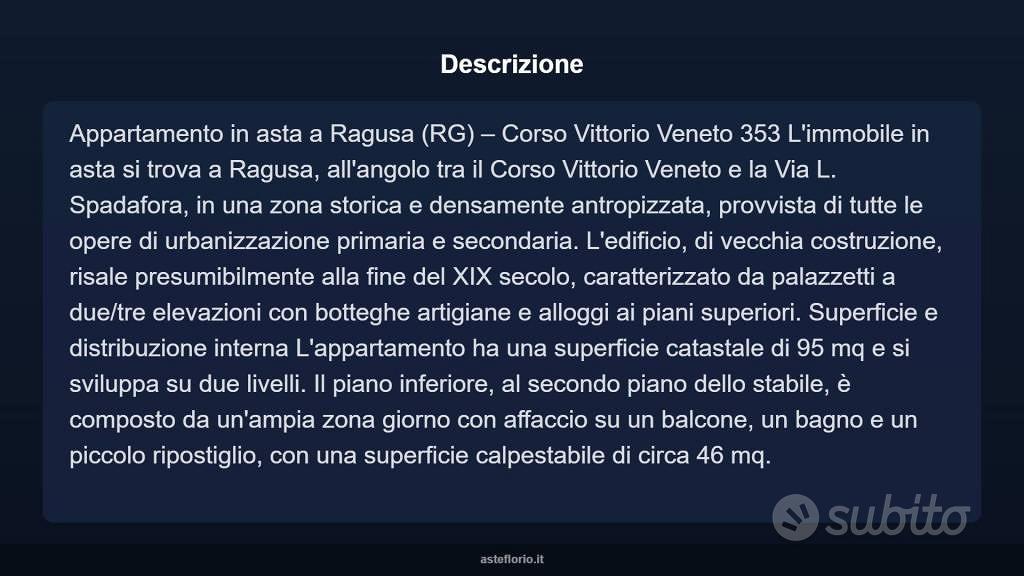 Appartamento – Ragusa, Cappuccini - Vista 3