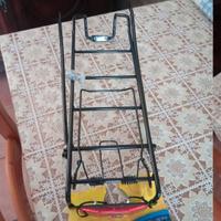 portapacchi posteriore per bicicletta nuovo 