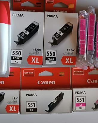 Cartucce Pixma 550 - 551  Canon