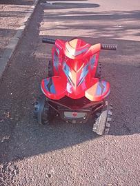 Quad Racing rosso 18 mesi - 36 mesi
