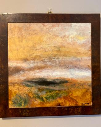 Dipinto ad olio su pannello