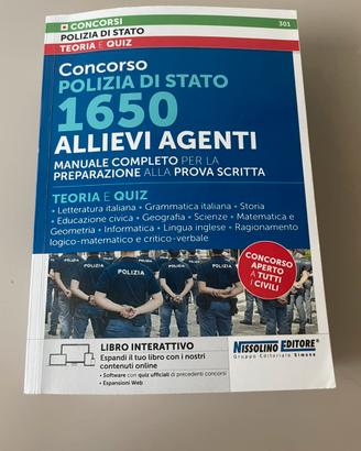 Libro concorso polizia di stato