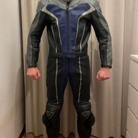 TUTA IN PELLE DIVISIBILE DAINESE TG50