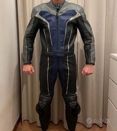 TUTA IN PELLE DIVISIBILE DAINESE TG50