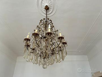 Lampadario inizio 900 originale Maria Teresa