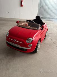 Macchinina elettrica per bambini fiat 500
