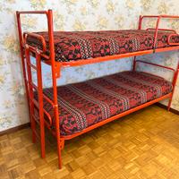 LETTO A CASTELLO in acciaio