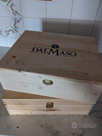 Cassette in legno per vini
