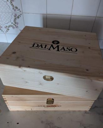 Cassette in legno per vini