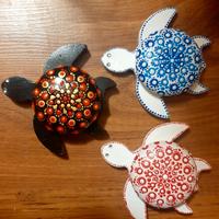 Tartaruga fermacarte soprammobile centrotavola 