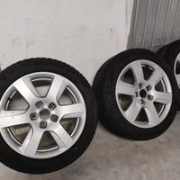 cerchi 17 audi A4 A6 gomme invernali 
