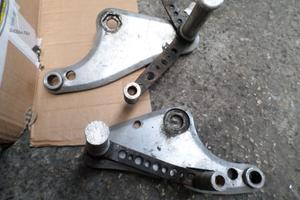 honda cb four 500 550 pedane arretrate futura