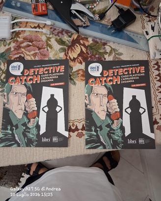 coppia di fumetti detective catch- come nuovi