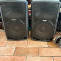 Casse amplificate proel 250W
