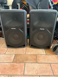 Casse amplificate proel 250W