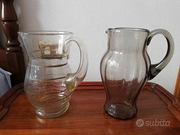 Caraffe in vetro
