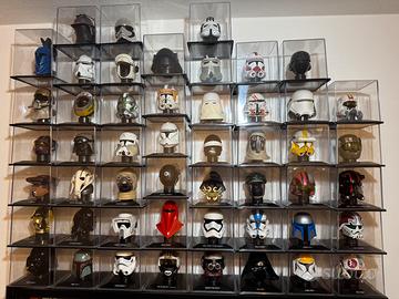 Collezione 50 Caschi Star Wars e Fascicoli