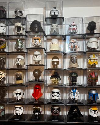 Collezione 50 Caschi Star Wars e Fascicoli