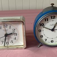 Lotto 2 sveglie vintage, Kienzle e Ruhla