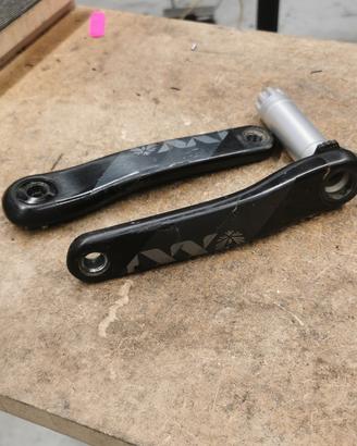pedivelle Sram XX1 carbonio