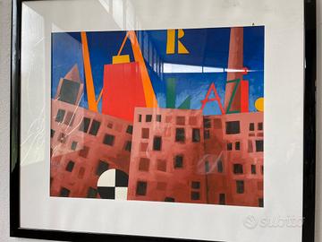 Quadro Emilio Tadini