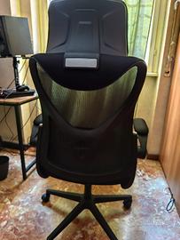 Yaheetech Sedia da Ufficio Ergonomica