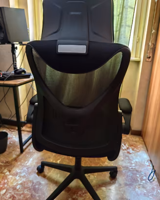 Yaheetech Sedia da Ufficio Ergonomica