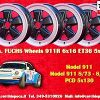 4 pz. cerchi Porsche Fuchs 6x16 ET36 911 -1989 914