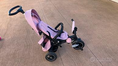 TRICICLO EVOLUTIVO KINDERKRAFT EASYTWIST ROSA