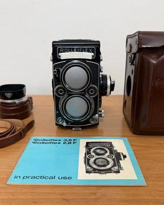 Rolleiflex 2.8F Planar 80mm biottica completa