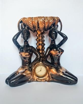 Orologio da tavola in porcellana Coronetti Cunardo