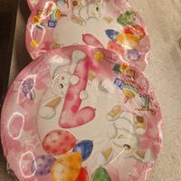 Piatti bimba 1o compleanno