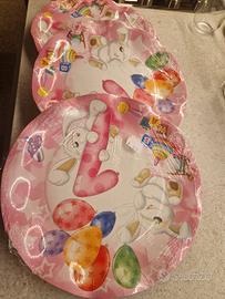 Piatti bimba 1o compleanno