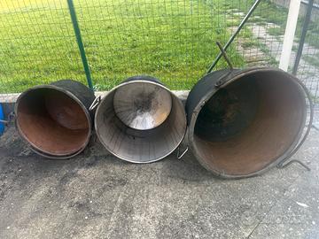 Pentole conserva varie dimensioni (in rame)